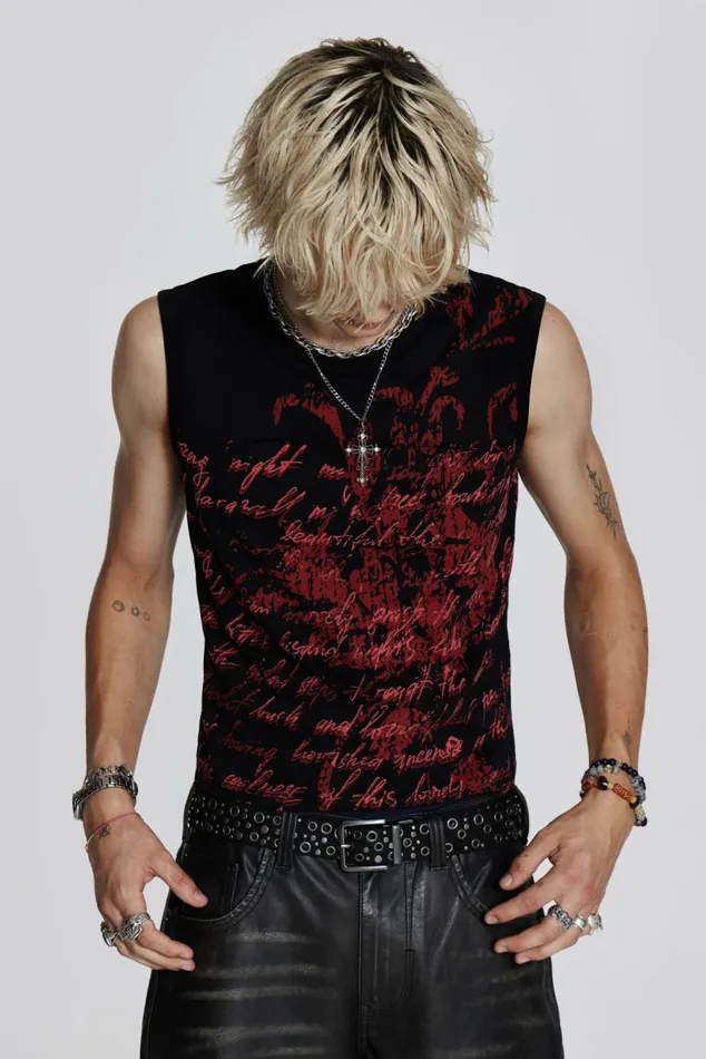 Fable Vest Black Men Jaded London Vests