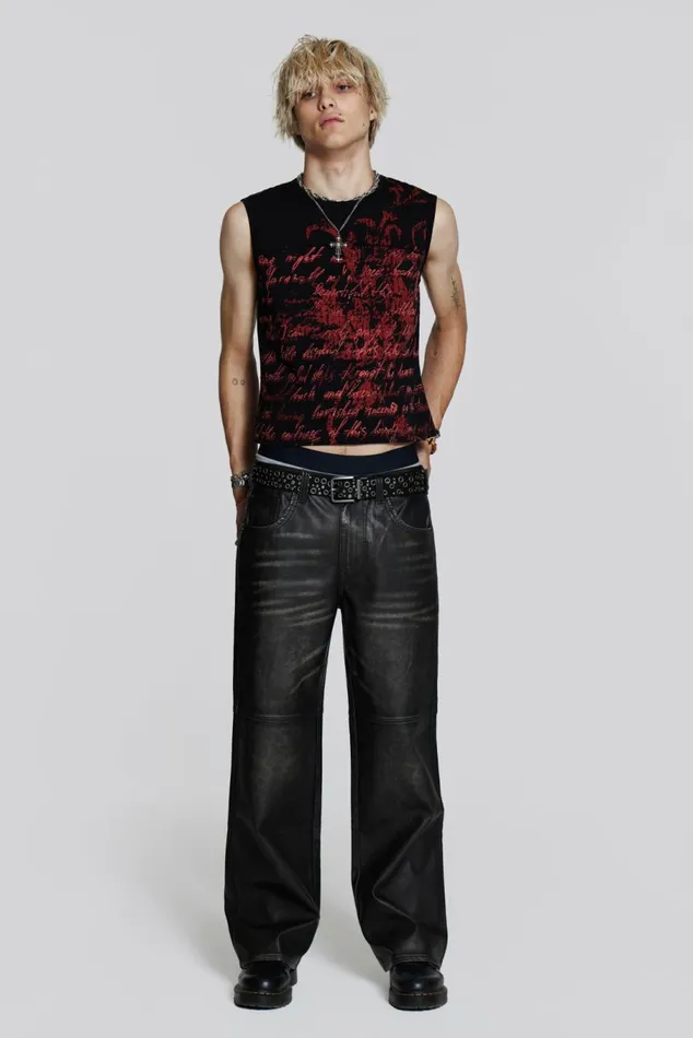 Fable Vest Black Men Jaded London Vests