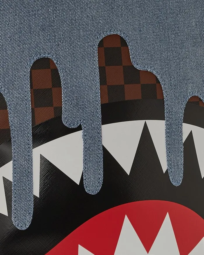 FABRIC HOUSE SHARK DRIP BACKPACK Bags SPRAYGROUND