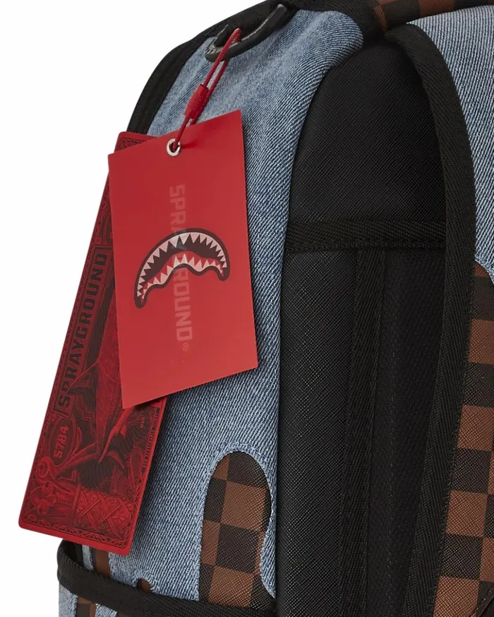 FABRIC HOUSE SHARK DRIP BACKPACK Bags SPRAYGROUND