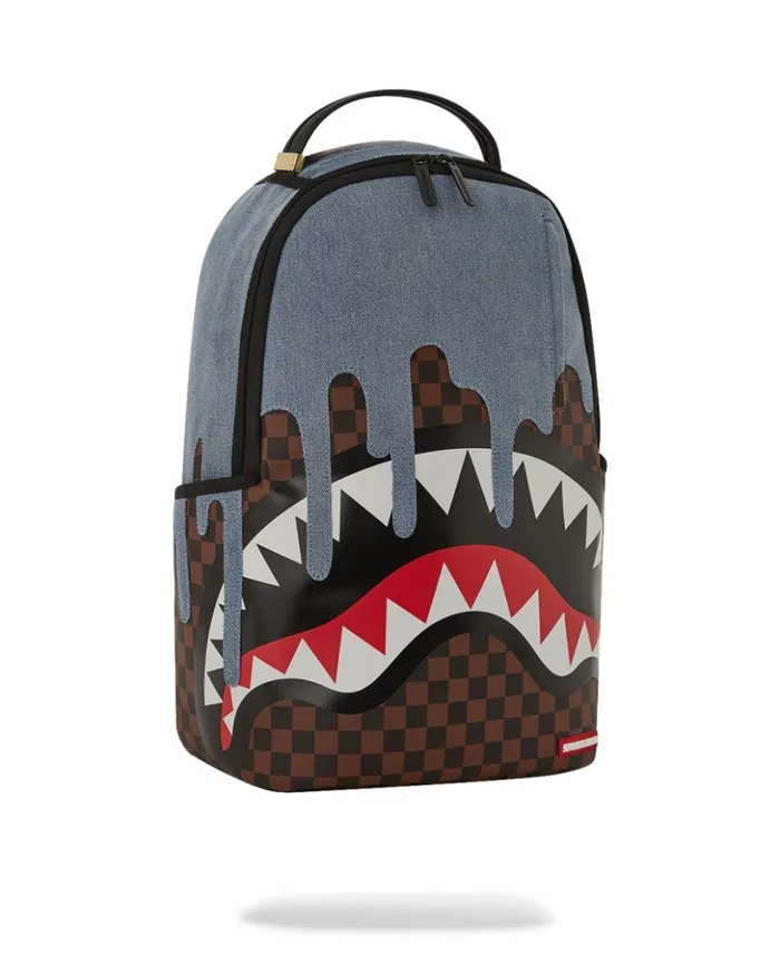 FABRIC HOUSE SHARK DRIP BACKPACK Bags SPRAYGROUND
