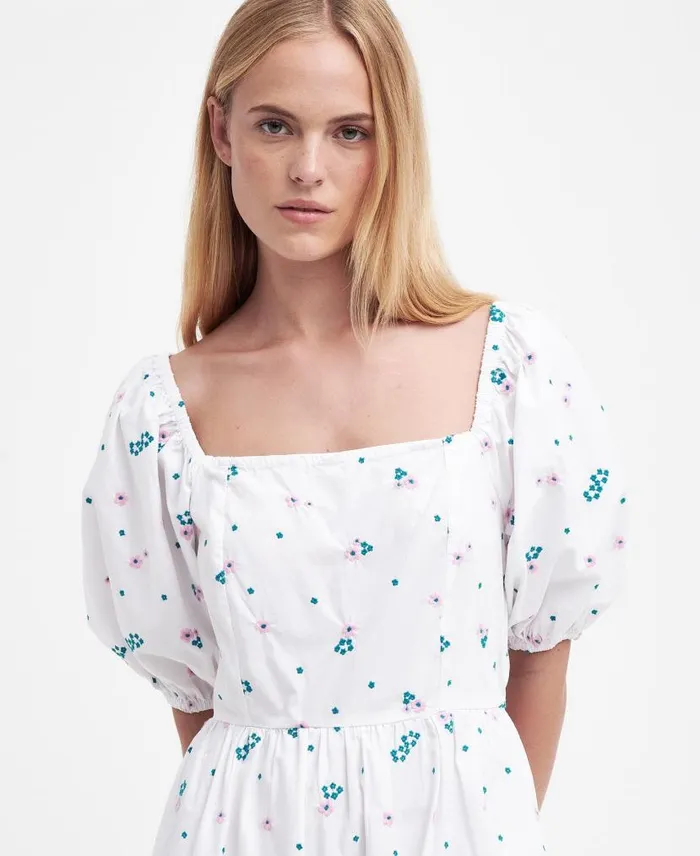 Fairacre Midi Dress Classic Multi Women Barbour Dresses and Skirts