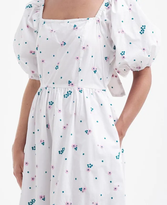 Fairacre Midi Dress Classic Multi Women Barbour Dresses and Skirts