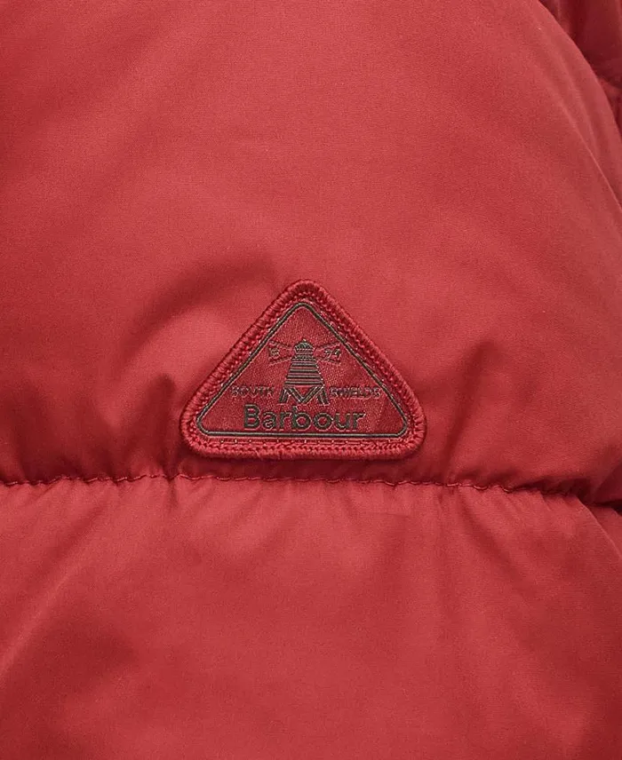 Ferndale Quilted Jacket Saffron Red Women Barbour Quilted Jackets