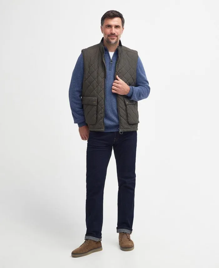 Fernwood Gilet Camel Men Barbour Gilets and Liners