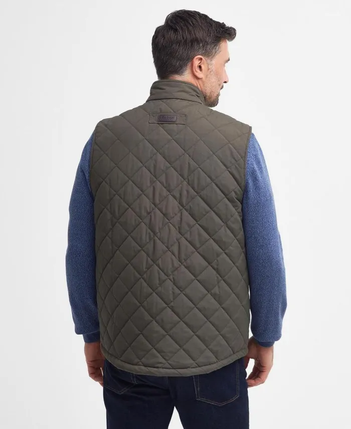 Fernwood Gilet Camel Men Barbour Gilets and Liners