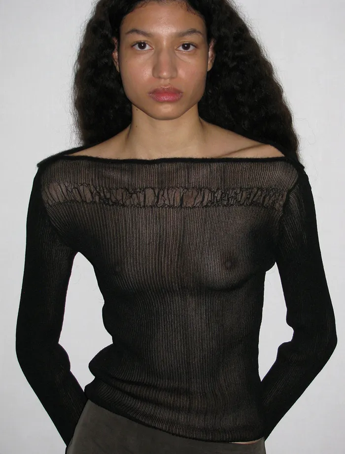 Flora Black Women Paloma Wool Knits