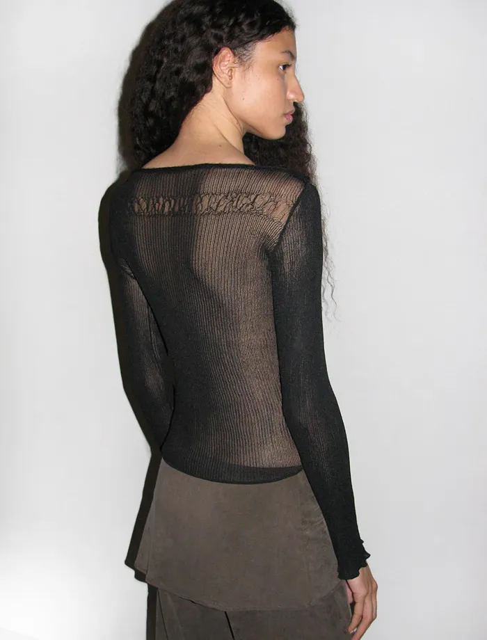 Flora Black Women Paloma Wool Knits