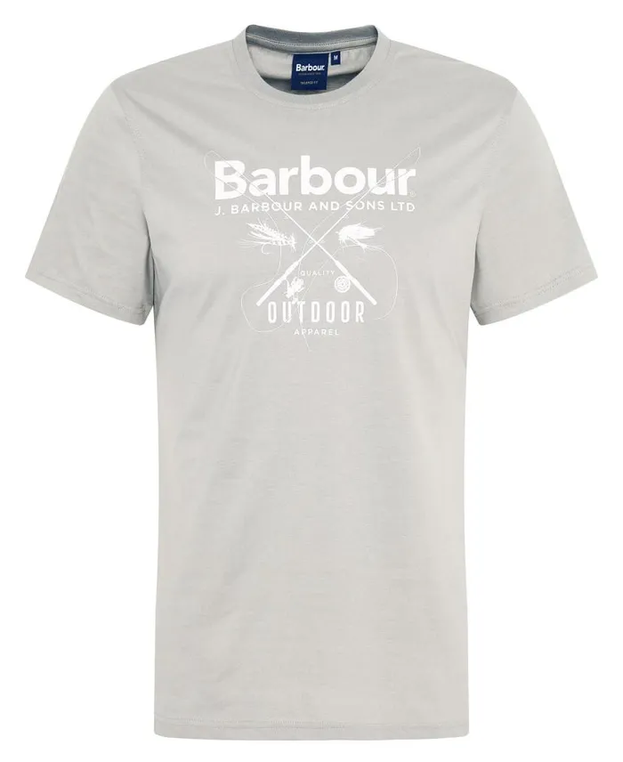 Fly Graphic TShirt Pink Mist Men Barbour TShirts