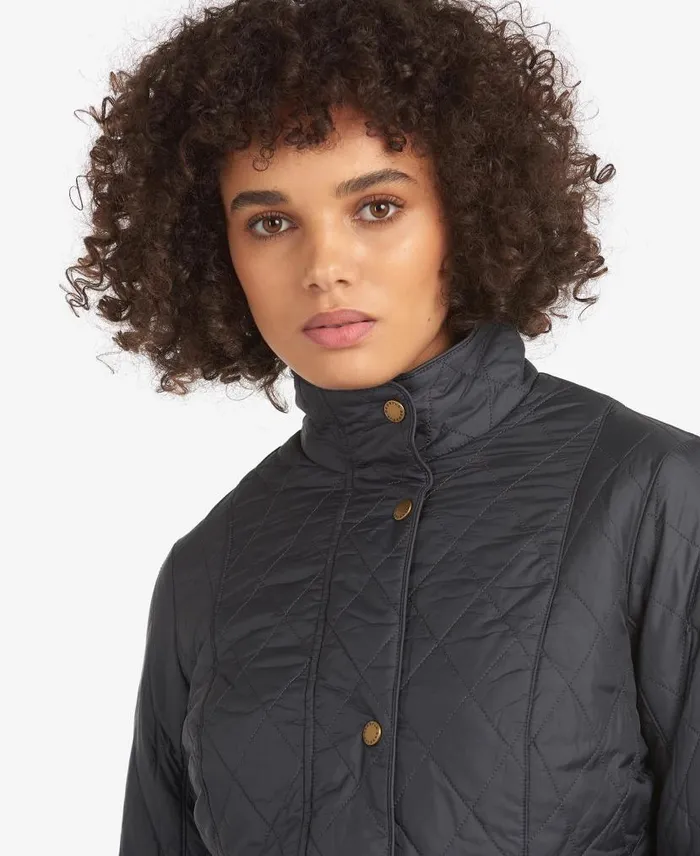 Flyweight Cavalry Quilted Jacket Stone Bluejasmine Women Barbour Quilted Jackets