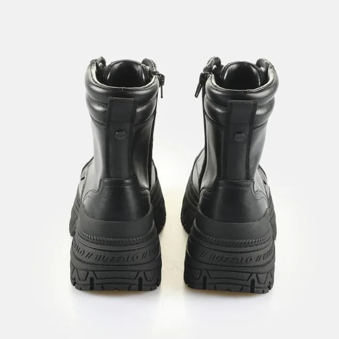 Fusion Lace Up Mid Black Buffalo Platforms Fusion Lace Up Mid Black Buffalo Platforms