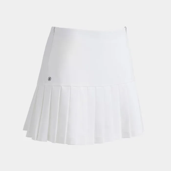 GFORE 4WAY STRETCH OPS PLEATED TENNIS SKORT Snow Women Skorts and Dresses