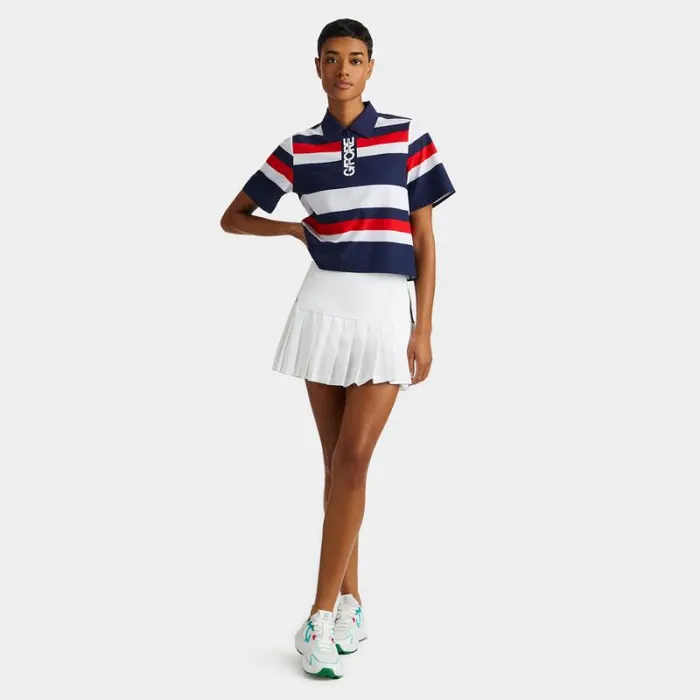GFORE 4WAY STRETCH OPS PLEATED TENNIS SKORT Snow Women Skorts and Dresses