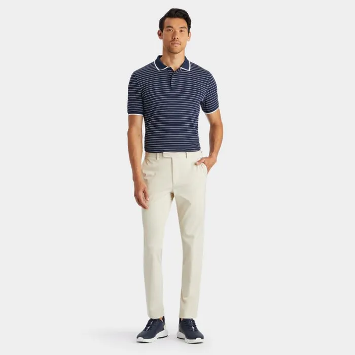 GFORE FINE LINE BANDED SLEEVE TECH PIQU POLO Twilight Men Polos and Shirts
