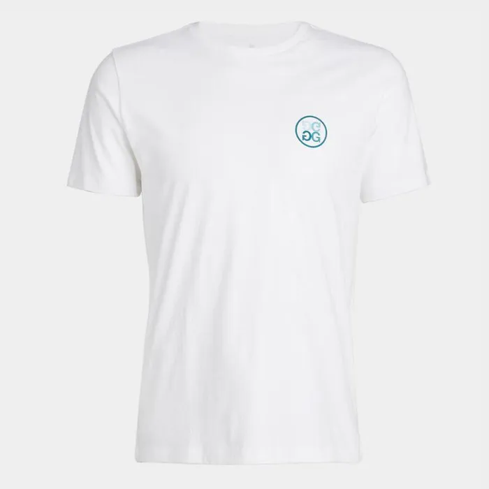 GFORE GOLFER COTTON TEE Snow Men Hoodies and Tees