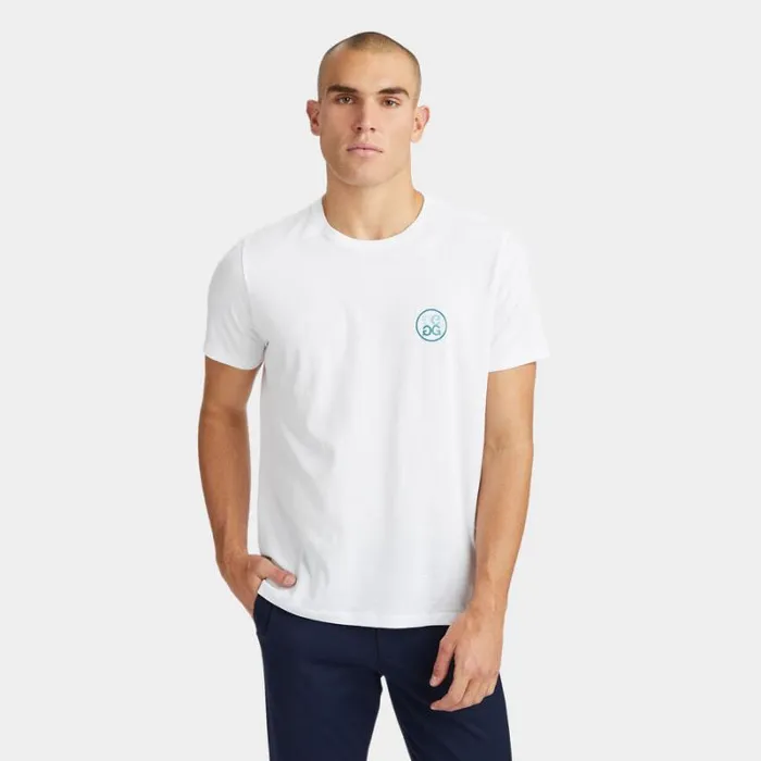 GFORE GOLFER COTTON TEE Snow Men Hoodies and Tees
