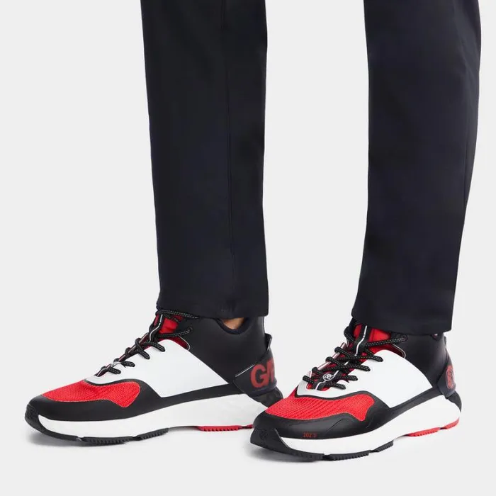 GFORE MEN039S MG4 TPU COLOUR BLOCK MIDTOP GOLF SHOE Lava Men Golf Shoes