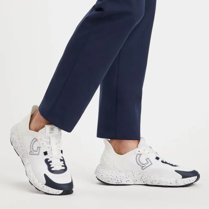 GFORE MEN039S MG4X2 KNIT SPECKS and STRIPES HYBRID GOLF CROSS TRAINER Twilight Men Street Shoes