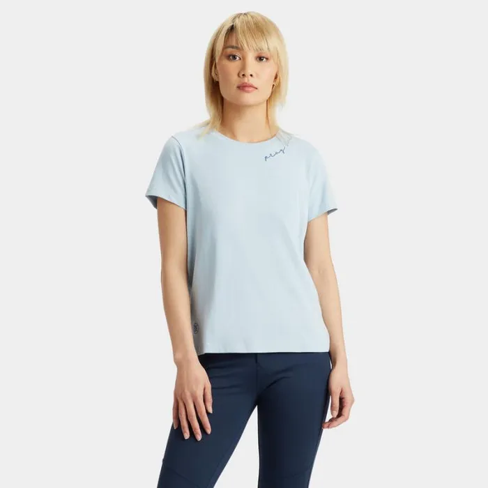 GFORE PRAY FOR BIRDIES COTTON TEE Drizzle Women Hoodies and Tees