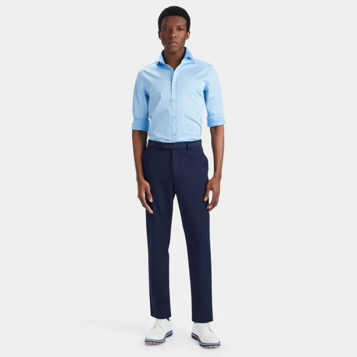 GFORE STRETCH ICE WOVEN MODERN SPREAD COLLAR SHIRT Baja Men Polos and Shirts