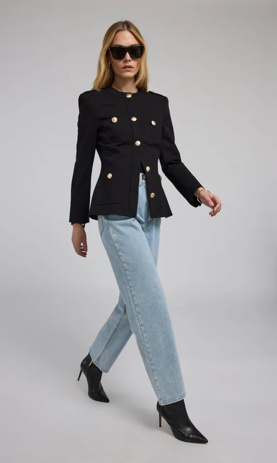 Generation Love Clothing Blazers and Jackets Alec Ponte Blazer Black 8211 Women