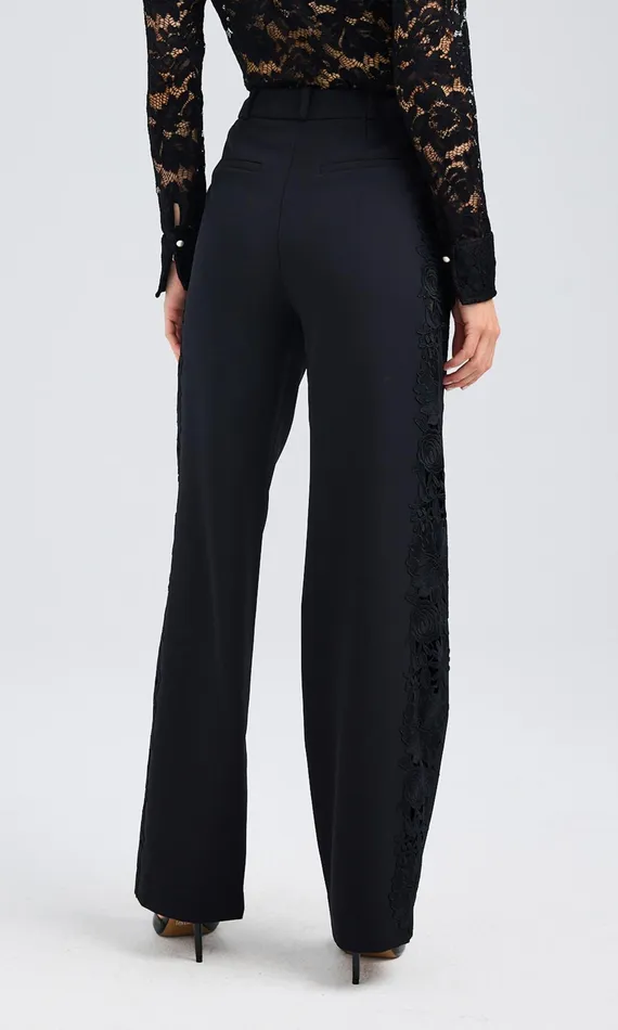 Generation Love Clothing Pants Brenna Lace Combo Pants Black 8211 Women