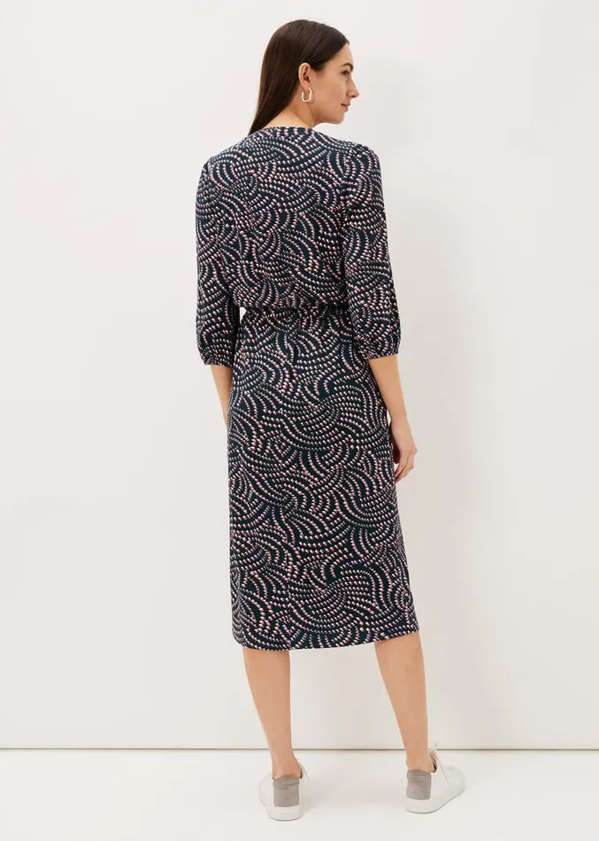 Grace Geo Tile Print Dress Multicoloured Women Phase Eight Dresses