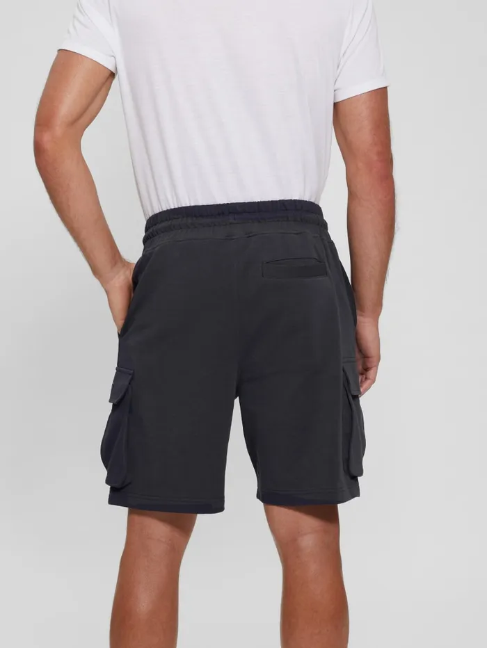 GUESS Activewear Eco Nilo Cargo Shorts White 8211 Men