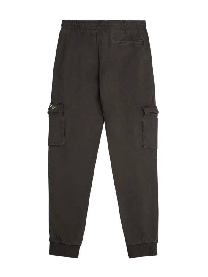 GUESS Big Boy 7 14 Eco Cargo Joggers Pants 714 Black 8211 Kids