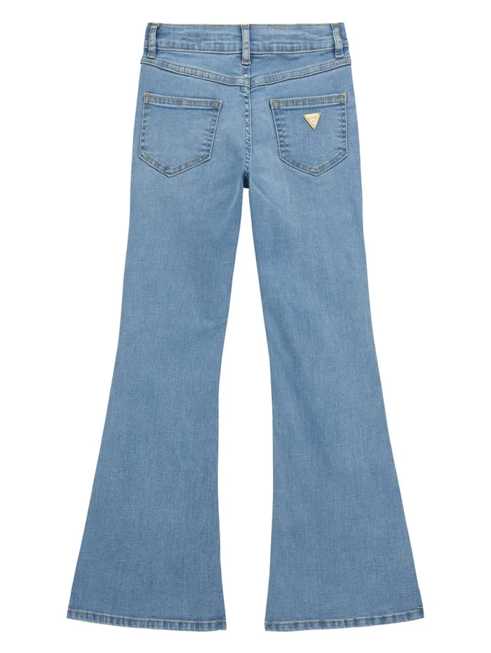 GUESS Big Girl 7 14 Flare Denim Jeans 716 Blue 8211 Kids