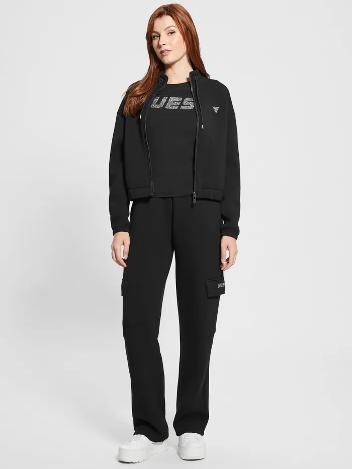 GUESS Bottoms Eco Cecilia Scuba Cargo Pants Neutral 8211 Women