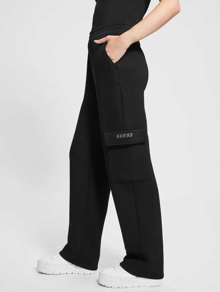GUESS Bottoms Eco Cecilia Scuba Cargo Pants Neutral 8211 Women