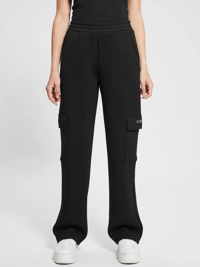 GUESS Bottoms Eco Cecilia Scuba Cargo Pants Neutral 8211 Women