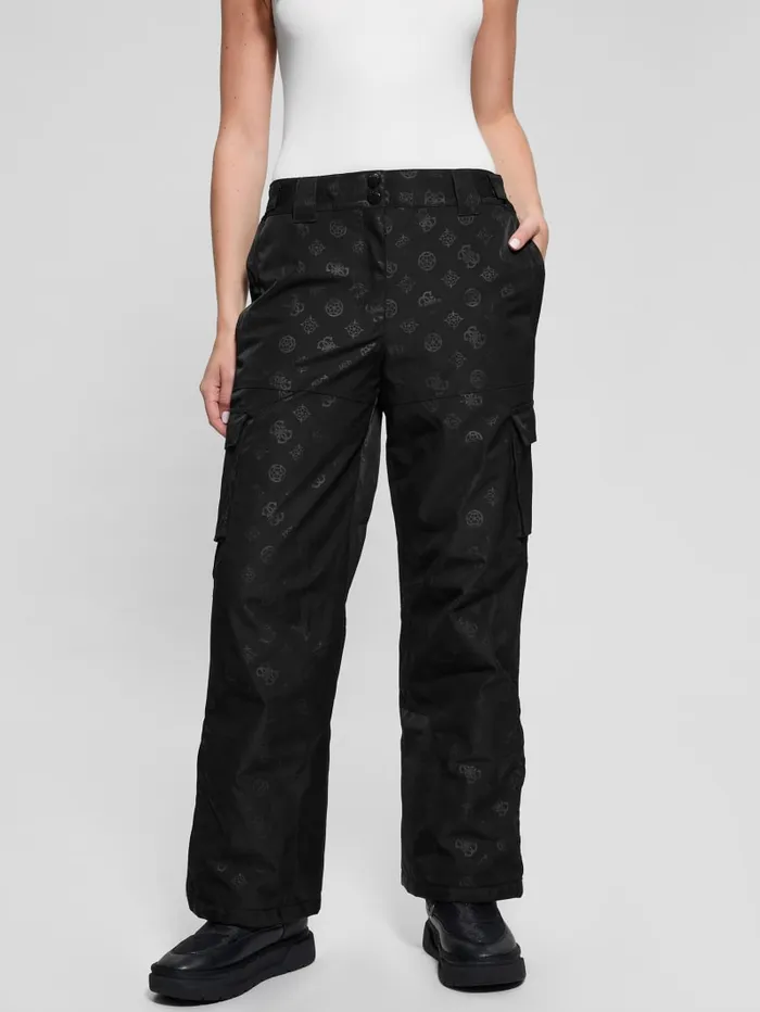 GUESS Bottoms Eco Peony Cargo Pants White 8211 Women