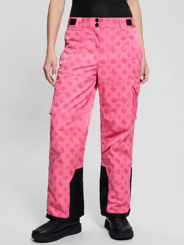 GUESS Bottoms Eco Peony Cargo Pants White 8211 Women