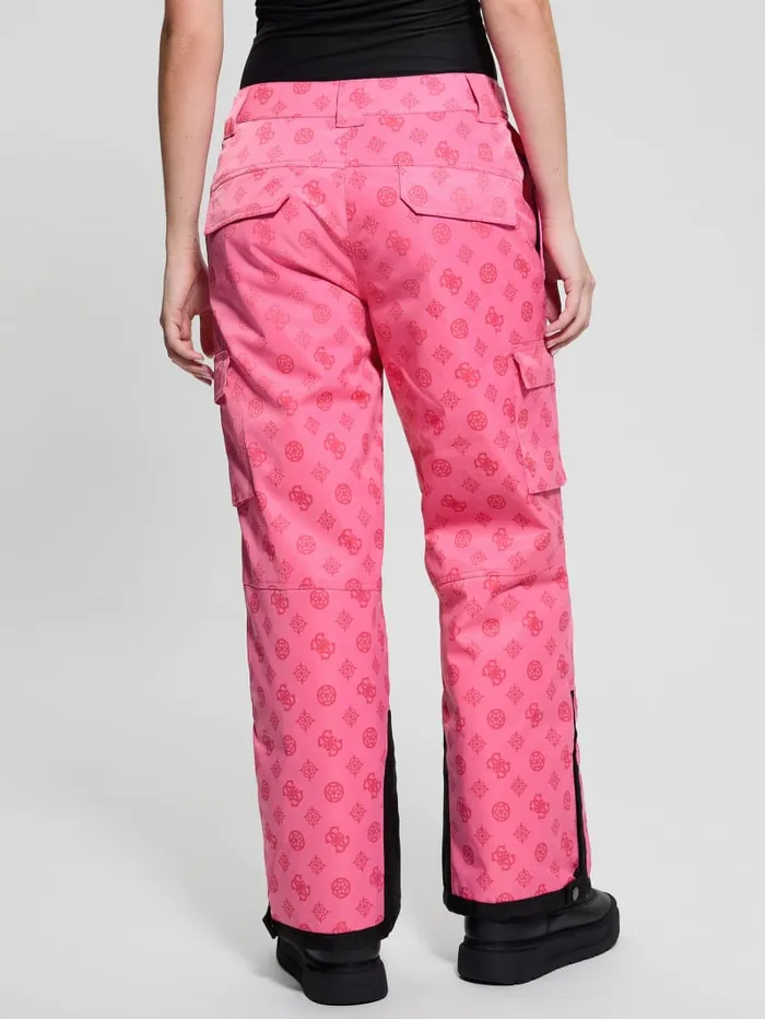 GUESS Bottoms Eco Peony Cargo Pants White 8211 Women