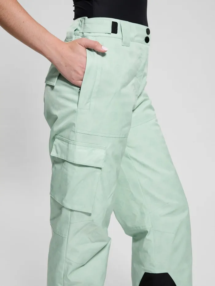 GUESS Bottoms Eco Peony Cargo Pants White 8211 Women