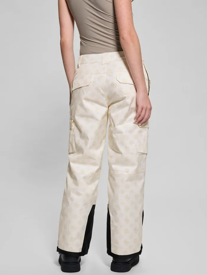 GUESS Bottoms Eco Peony Cargo Pants White 8211 Women