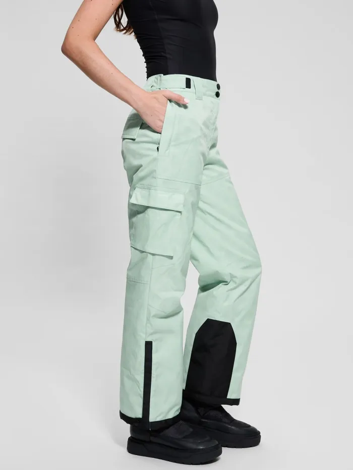 GUESS Bottoms Eco Peony Cargo Pants White 8211 Women