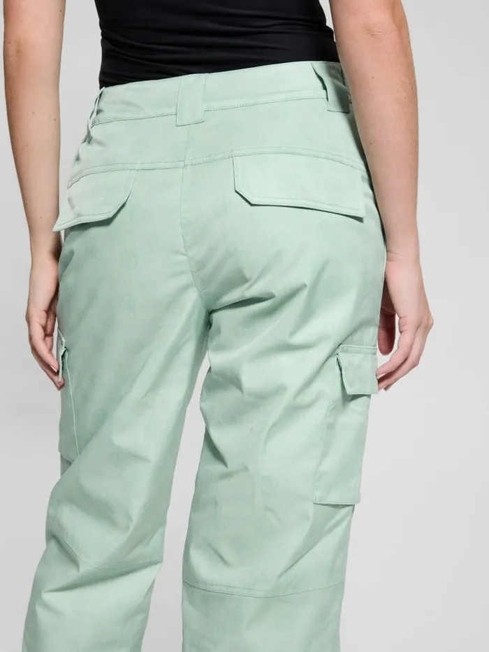 GUESS Bottoms Eco Peony Cargo Pants White 8211 Women