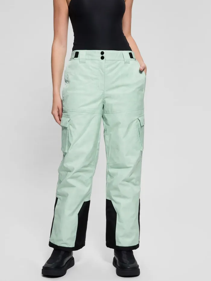 GUESS Bottoms Eco Peony Cargo Pants White 8211 Women