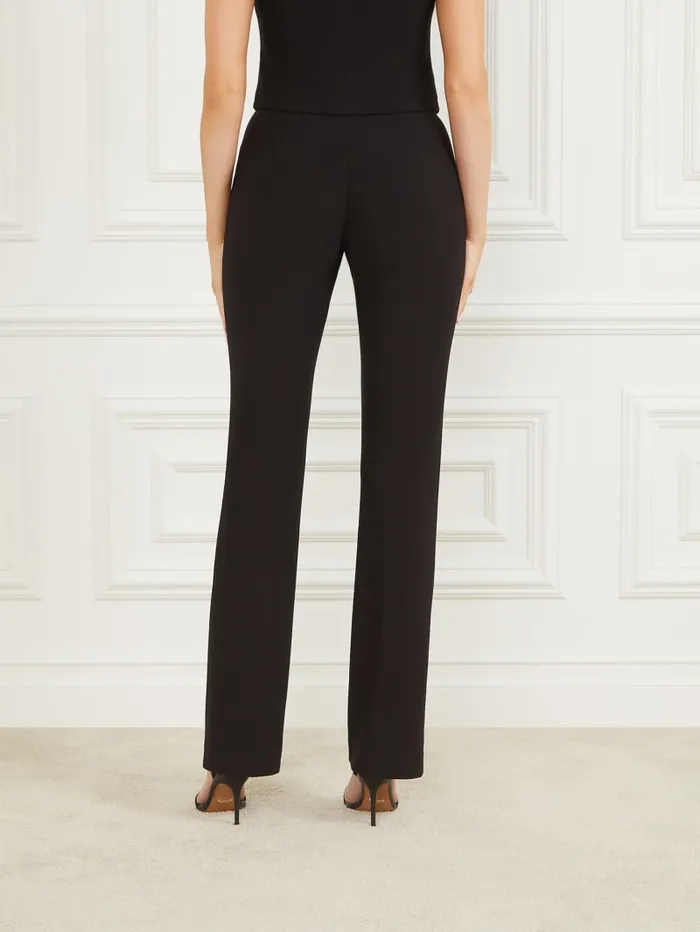 GUESS Bottoms Jacqueline Pant Black 8211 Women