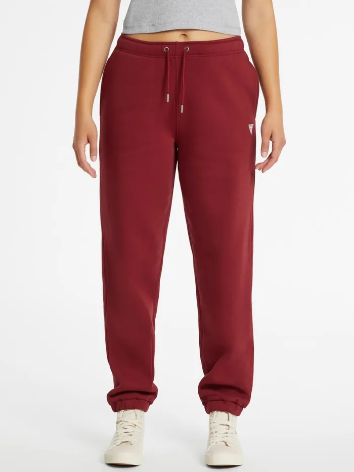 GUESS Bottoms Mini Label Joggers Red 8211 Women
