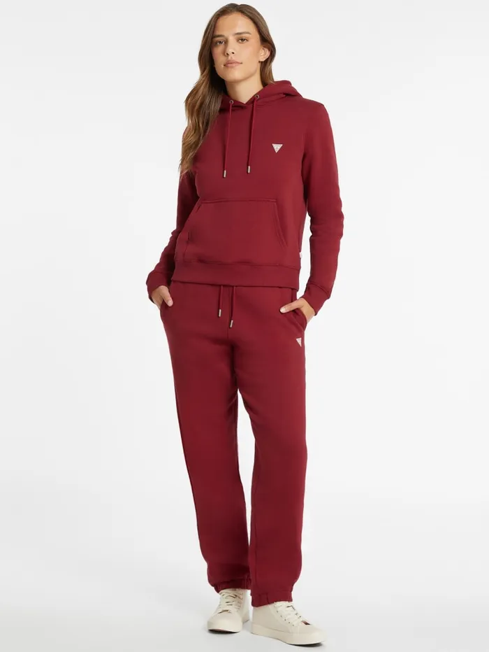 GUESS Bottoms Mini Label Joggers Red 8211 Women