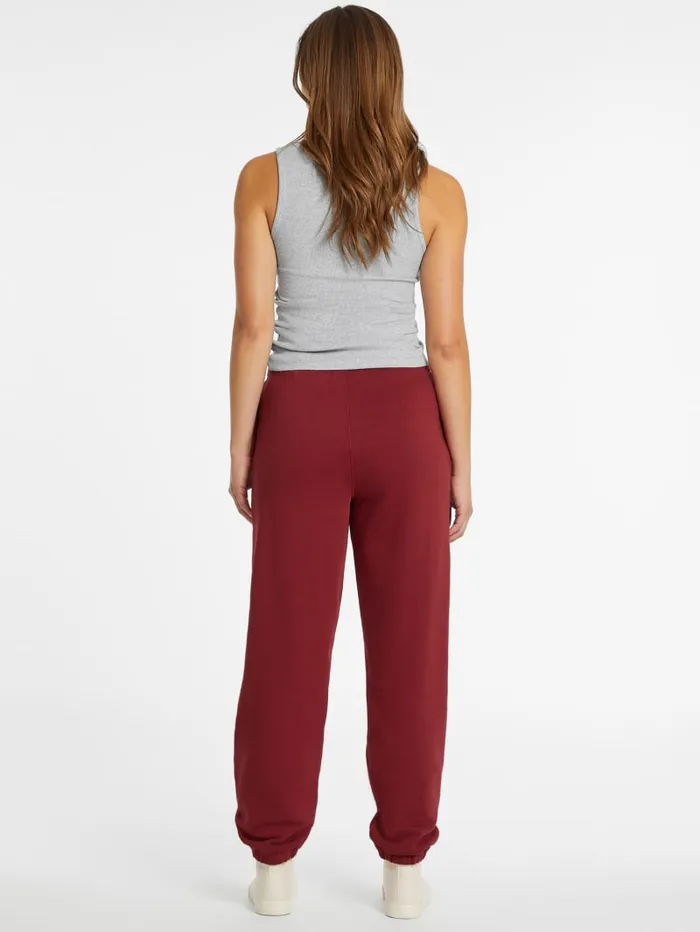GUESS Bottoms Mini Label Joggers Red 8211 Women