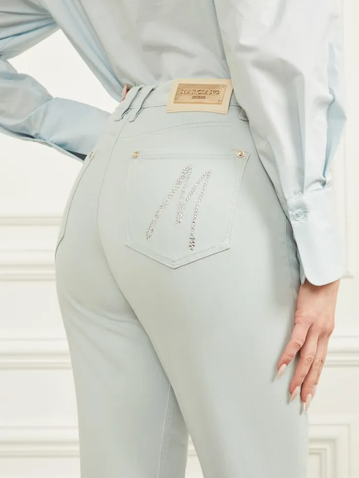 GUESS Bottoms New Kayla Denim Pant Blue 8211 Women