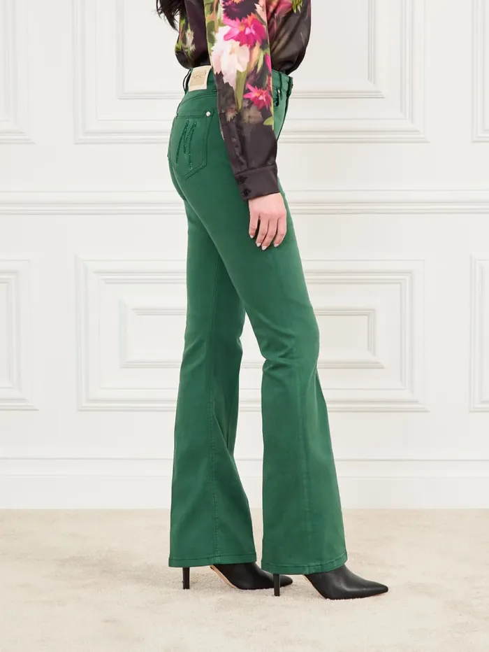 GUESS Bottoms New Kayla Denim Pant Blue 8211 Women