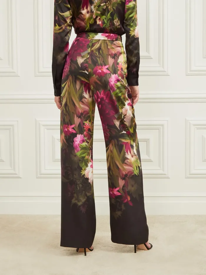 GUESS Bottoms Slick Printed Pant Colors 8211 Women