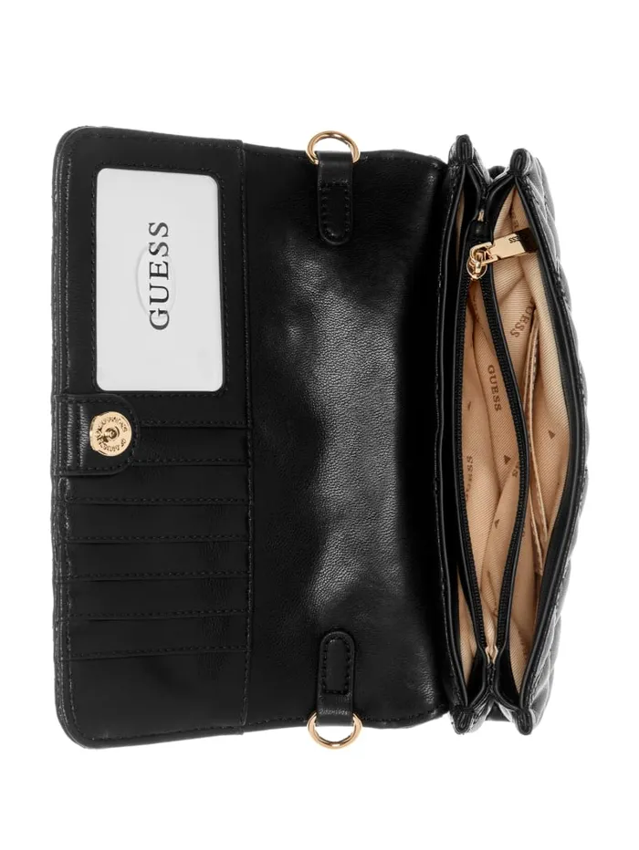 GUESS Crossbodies Giully Crossbody Organizer Yellow 8211 Unisex