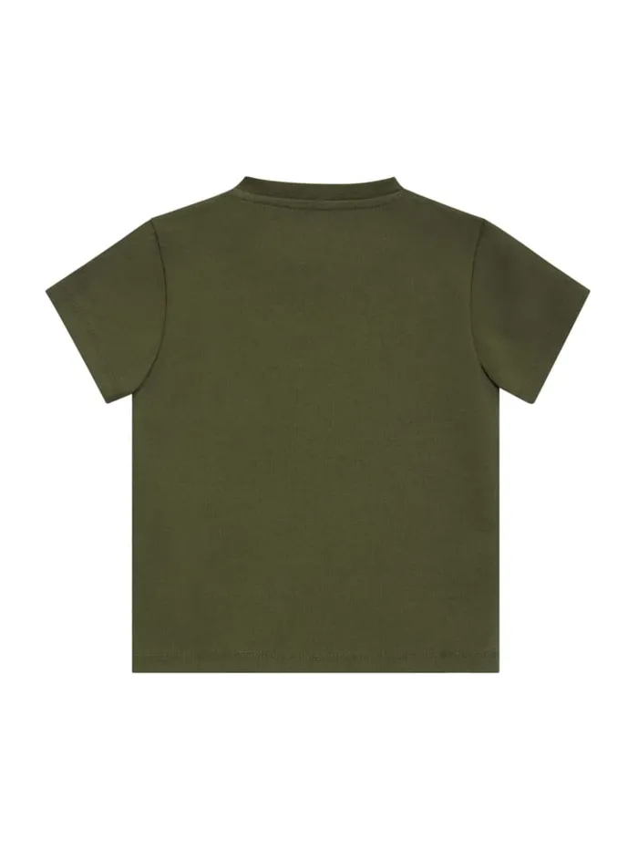 GUESS Guess Eco Eco Bear Logo Tee 3M7 Green 8211 Men
